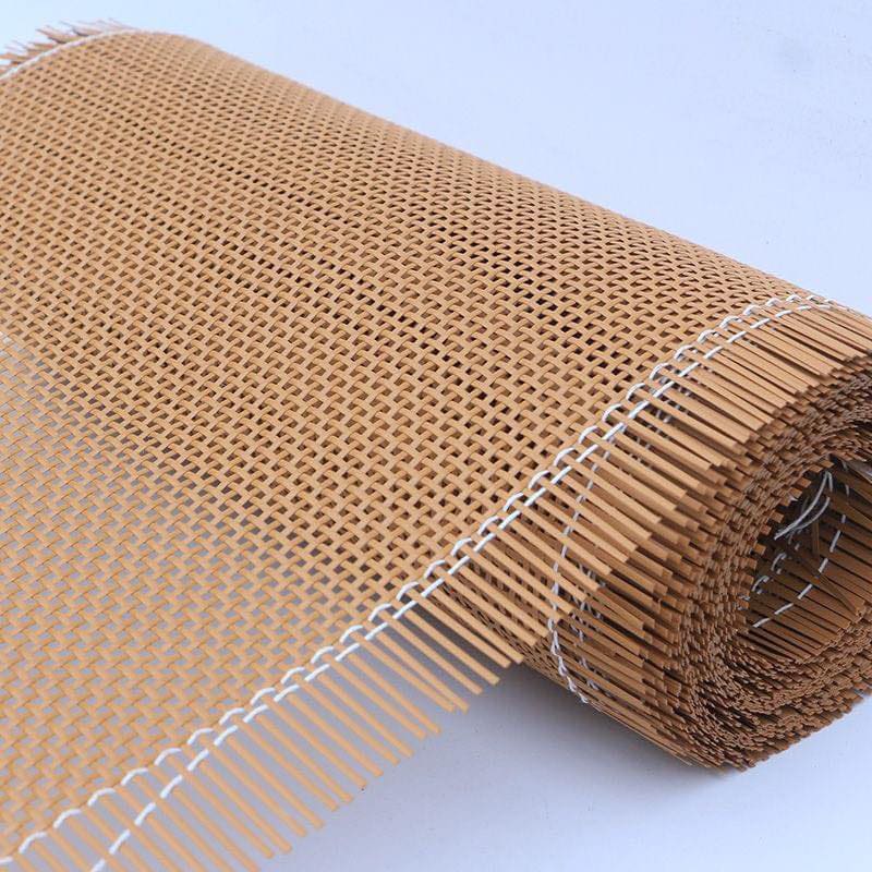 Mây Đan Caro Nhựa Màu Nâu